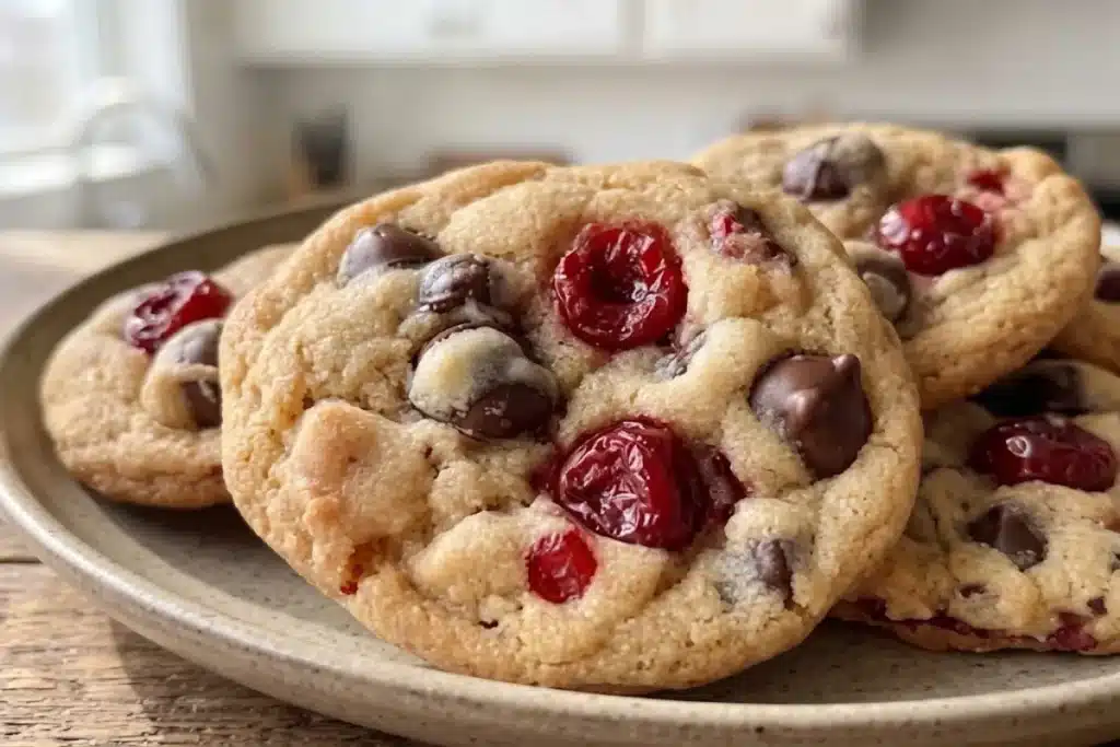 Cherry Chocolate Chip Cookies image 1200x800 1790417183312