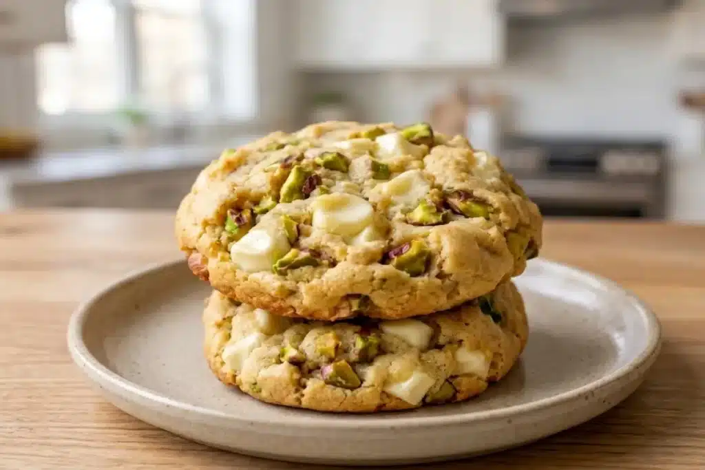 White Chocolate Pistachio Cookies image 1200x800 1790598047794