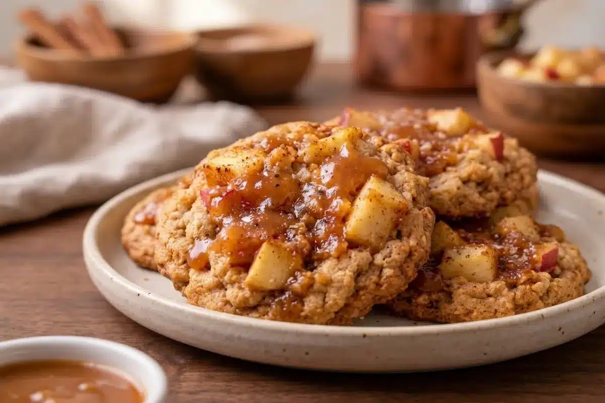 Caramel Apple Pie Cookies Recipe