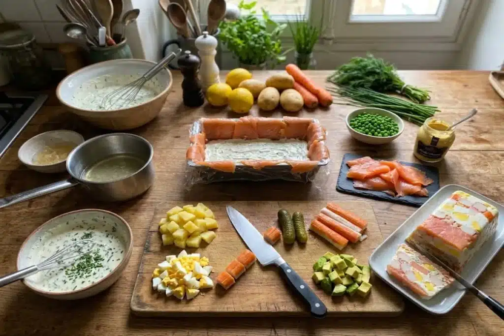 Terrine froide de saumon : La recette facile, fraîche et raffinée image 1200x800 1790688696028