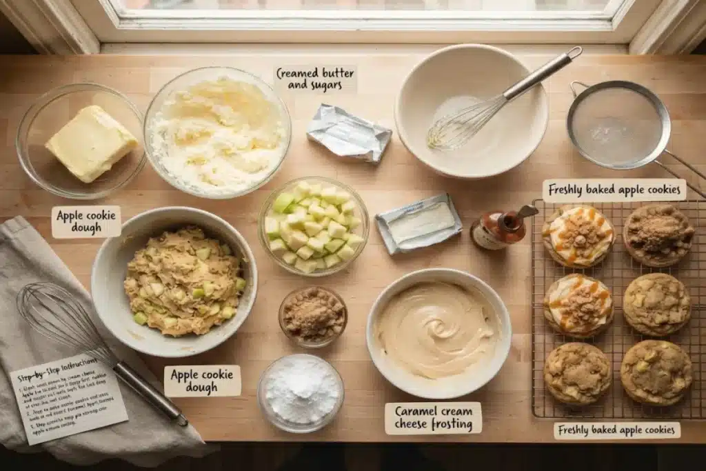 Crumbl Copycat Caramel Apple Cookies Recipe image 1200x800 1790768349556