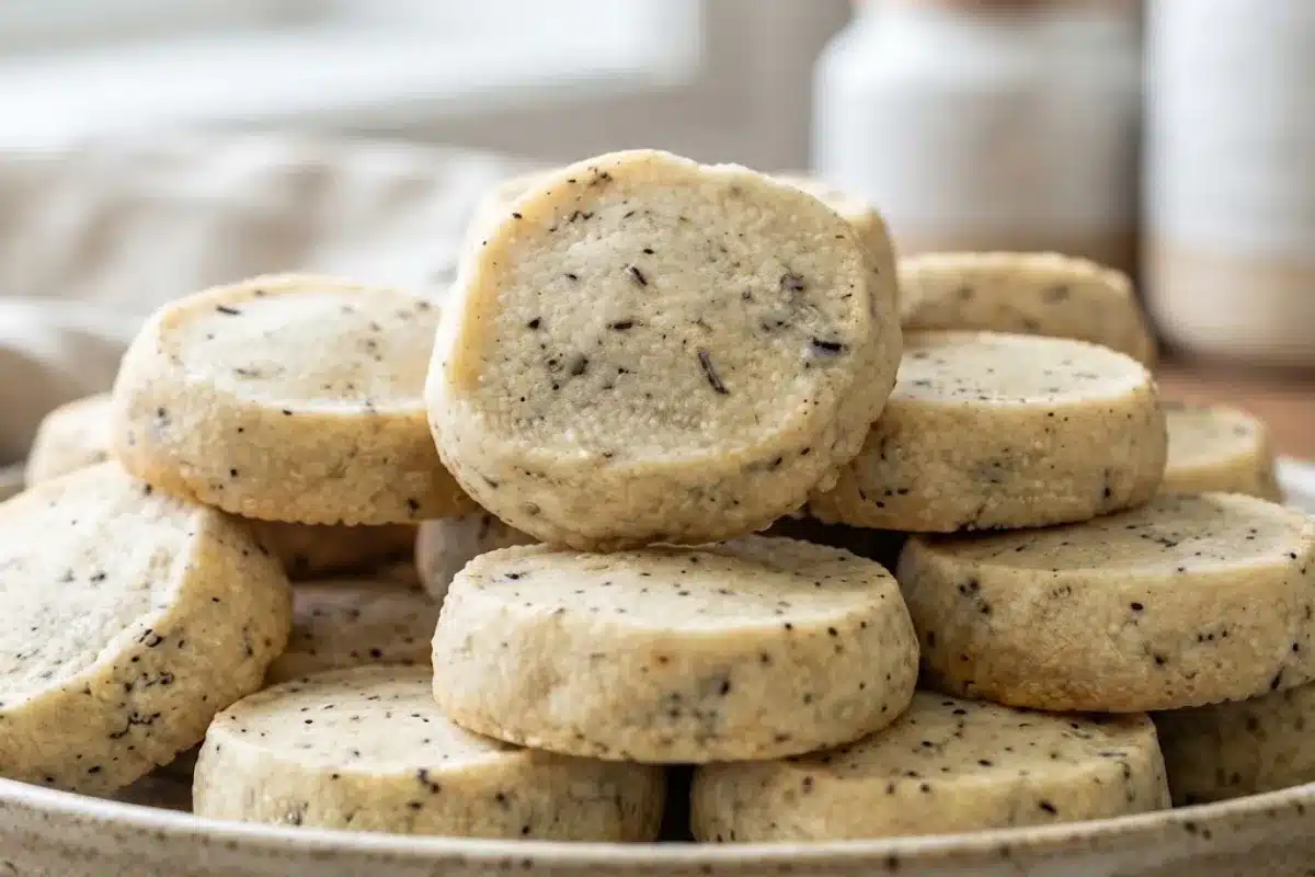 Earl Grey Shortbread Cookies Recipe