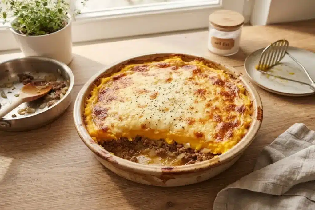 Parmentier de butternut au bœuf, fondant et gratiné image 1200x800 1790779925541