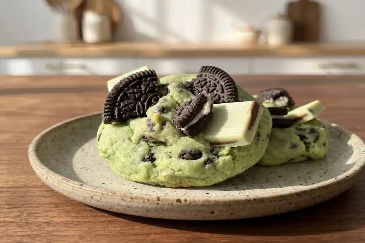 Matcha Oreo Cookies
