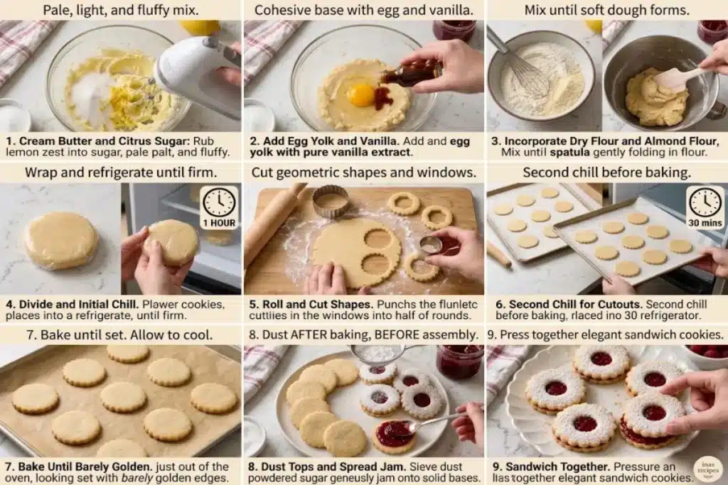 Raspberry Linzer Cookies image 1200x800 1791641799254