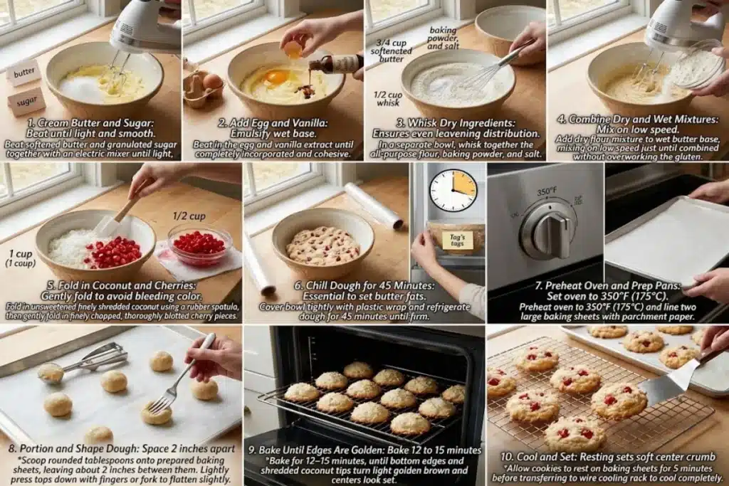 Cherry Coconut Butter Cookies image 1200x800 1791643228437