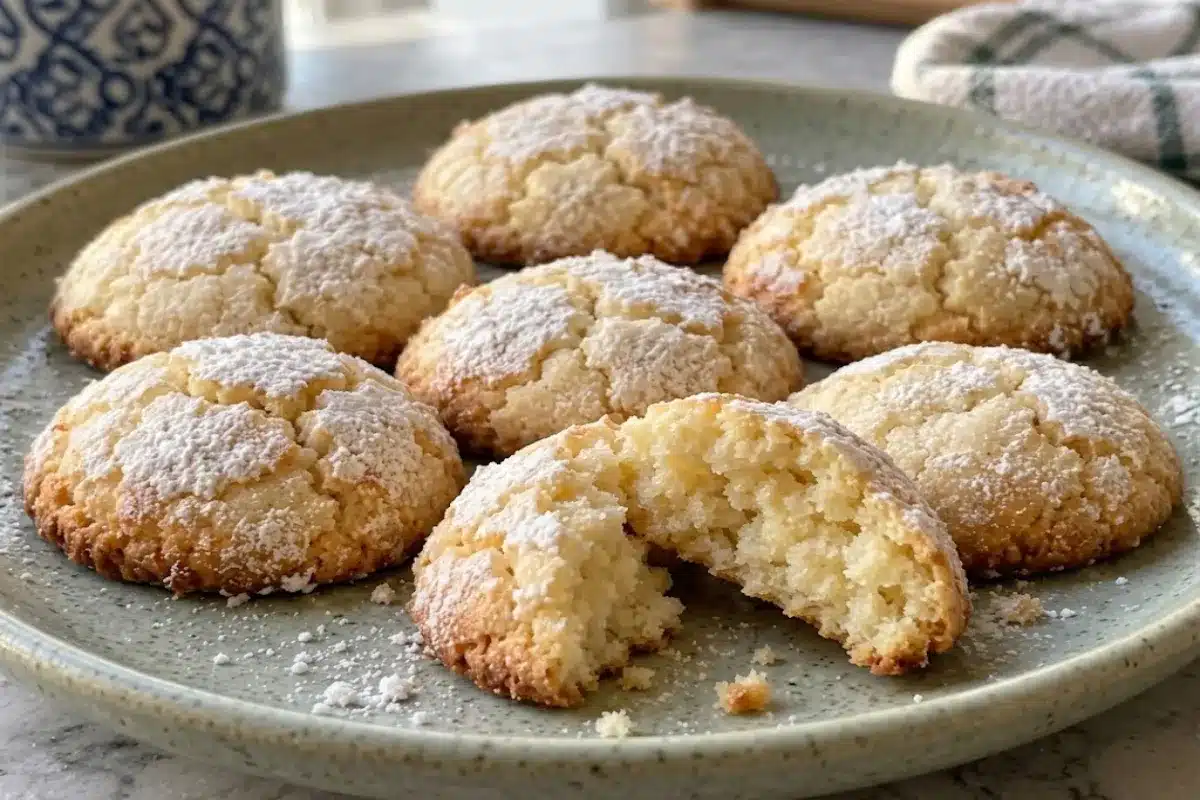 Almond Cloud Cookies