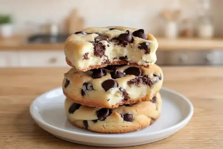 Chocolate Chip Cheesecake Cookies