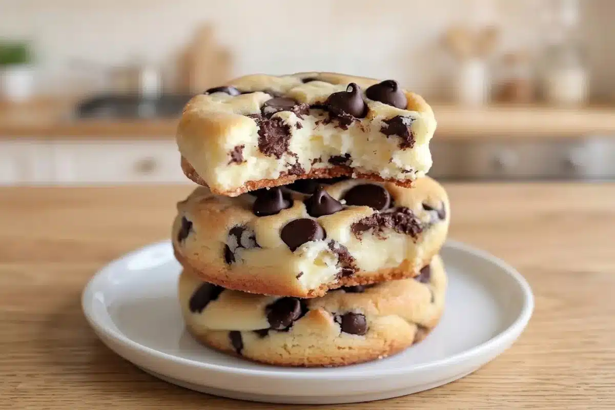 Chocolate Chip Cheesecake Cookies