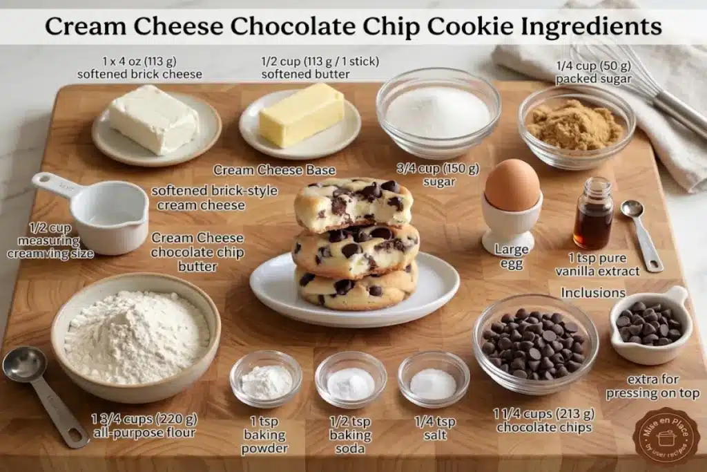 Chocolate Chip Cheesecake Cookies image 1200x800 1792245431446