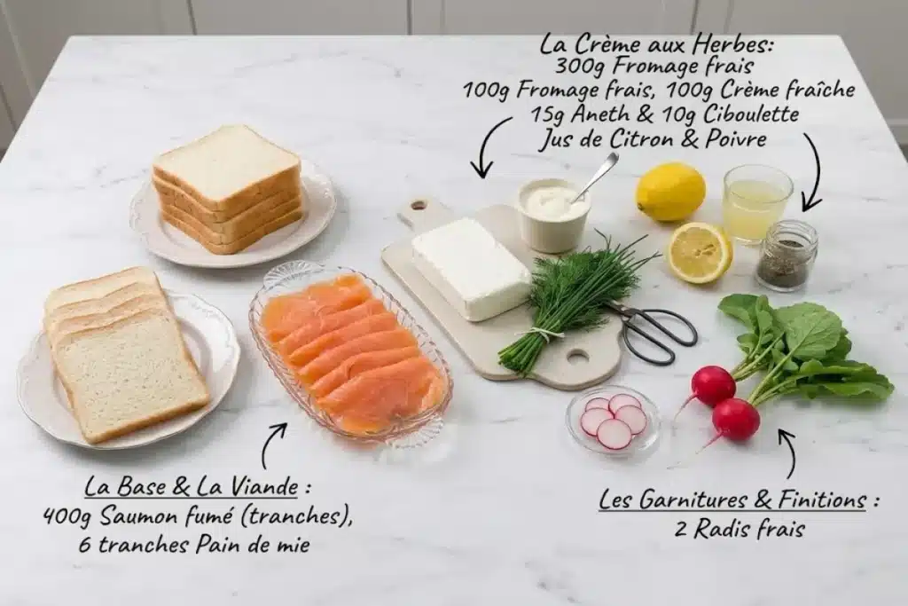 Roulé de saumon fumé, crémeux et frais aux herbes image 1200x800 1792264521402