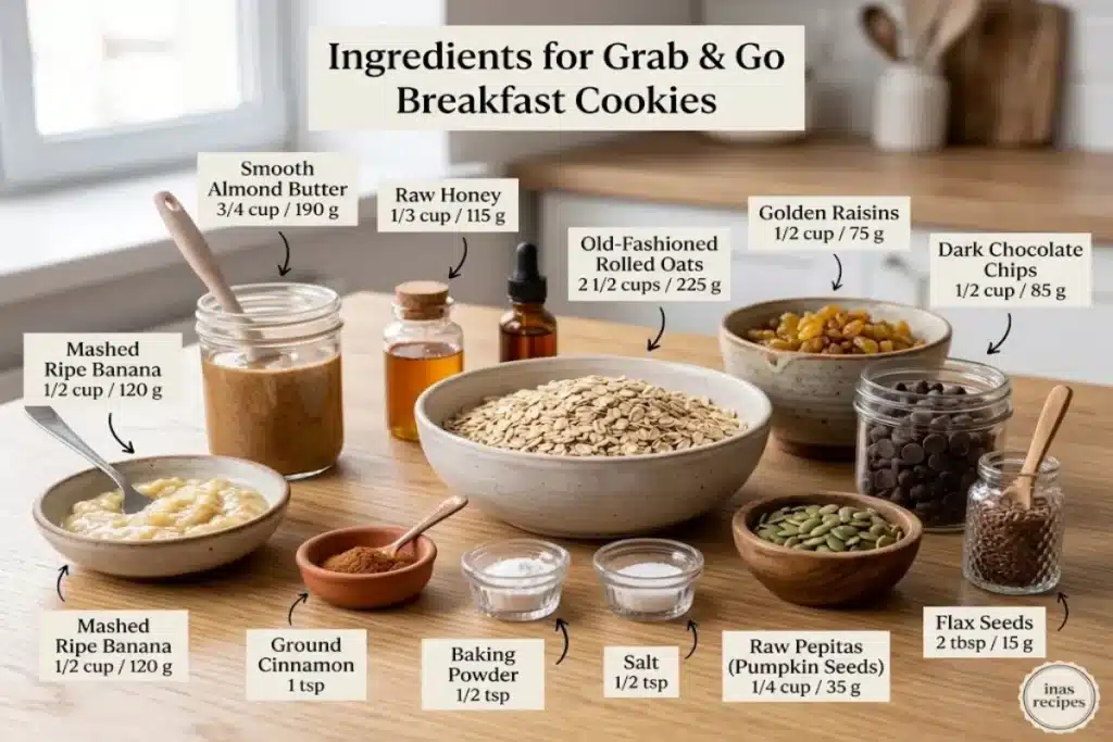 Grab and Go Breakfast Cookies image 1200x800 1792496347899