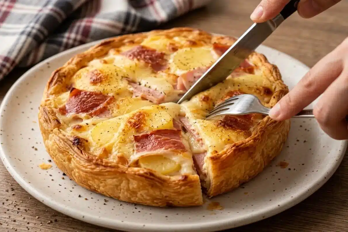 Tarticlette maison, fondante et bien gratinée