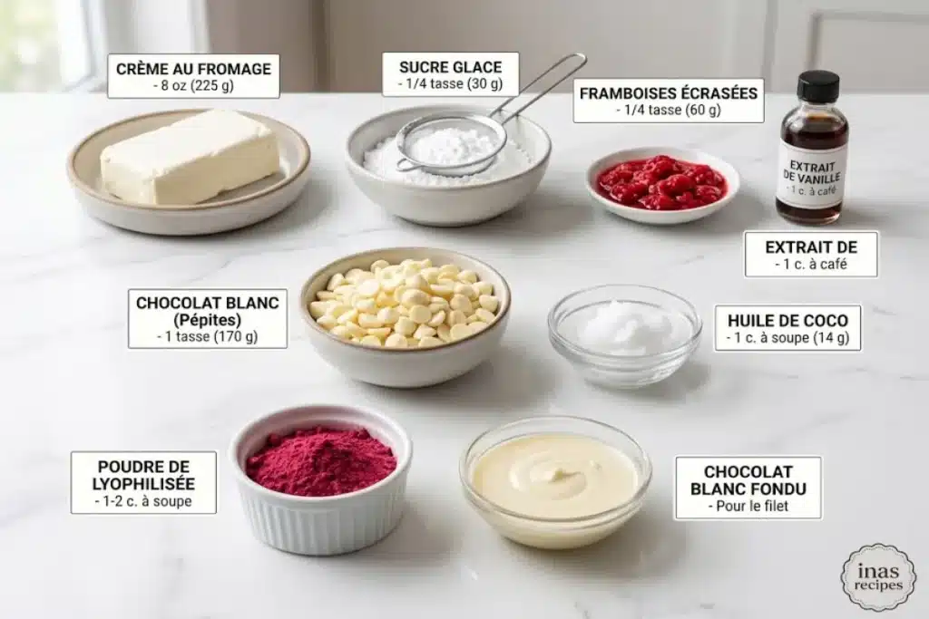 White Chocolate Raspberry Cheesecake Balls image 1200x800 1792533858675