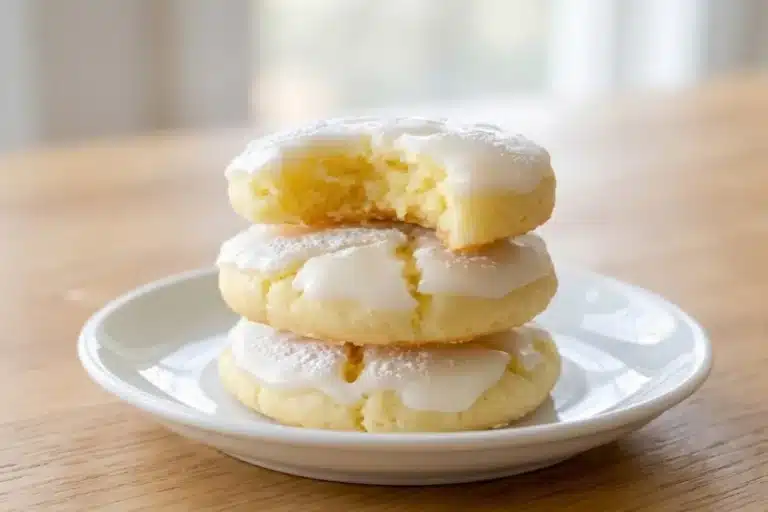 Zesty Lemon Meltaway Cookies (Soft & Buttery)