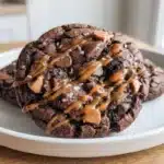 Double Chocolate Sea Salt Caramel Cookies (Soft & Fudgy) image 1200x800 1792664831951