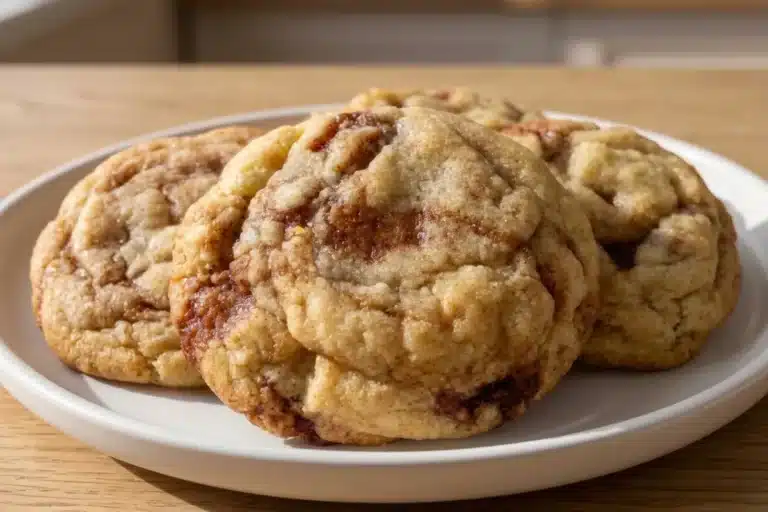 Cinnamon Roll Sugar Cookies (Soft & Chewy)