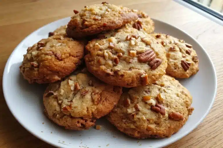 Butter Pecan Cookies (Soft, Chewy & Buttery)