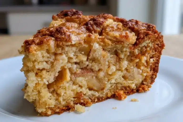 No-Flour Apple Oat Cake (Soft & Moist)