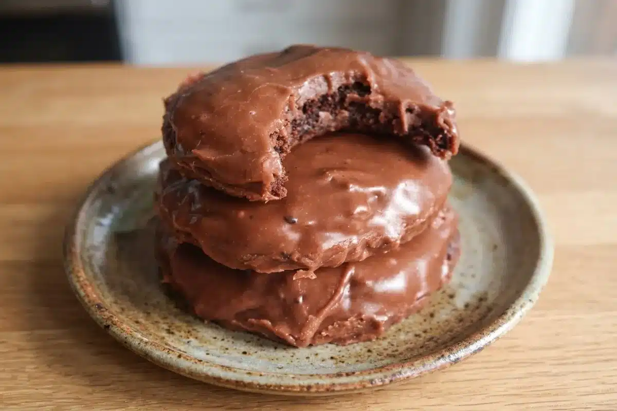Texas Sheet Cake Cookies (Soft, Fudgy & Chocolatey)