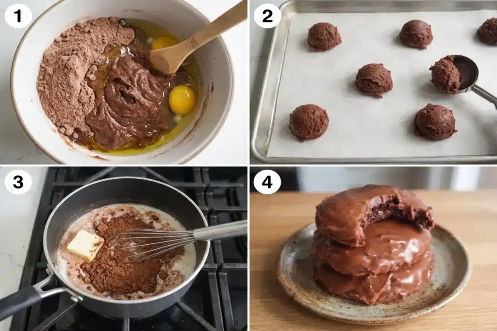 Texas Sheet Cake Cookies (Soft, Fudgy & Chocolatey) image 1200x800 1792855993280