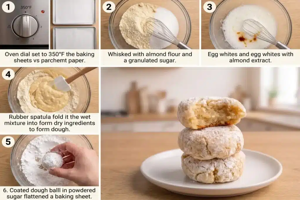 Italian Amaretti Cookies (Soft, Chewy & Naturally Gluten-Free) image 1200x800 1792859080889