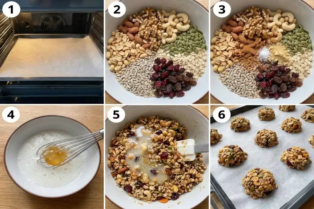Flourless Honey Oat & Nut Cookies (Crunchy & Easy) image 1200x800 1792869683374