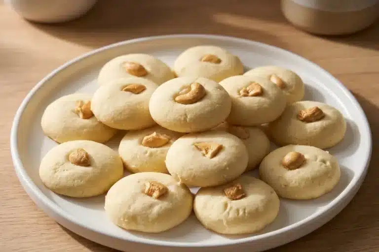 3-Ingredient Ghee Biscuits (Soft & Buttery)