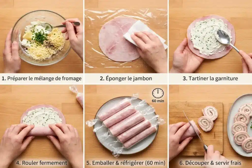 Roulés de jambon crémeux, spirales fondantes et fraîches image 1200x800 1792919358663