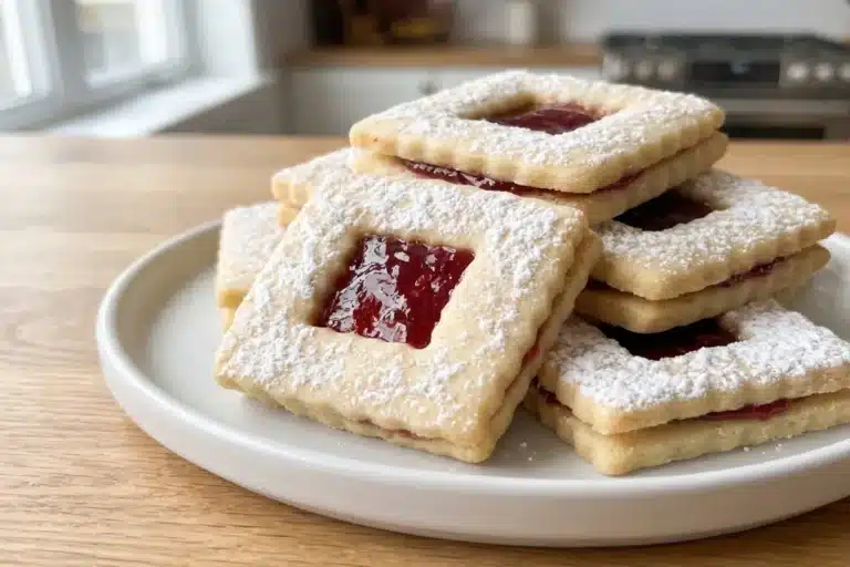 Raspberry Jam Sandwich Cookies (Buttery & Tender)