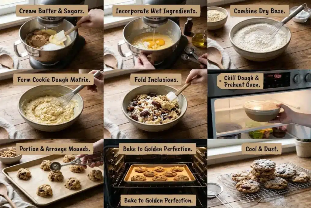Mediterranean Oatmeal Cookies with Dates, Coconut & Walnuts image 1200x800 1793094245155