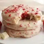Vegan White Chocolate Raspberry Cookies (Soft, Chewy & Jam-Filled) image 1200x800 1793444910404